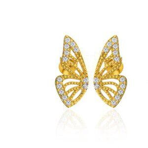 Anuja Tolia Butterfly Kisses Stud Earrings